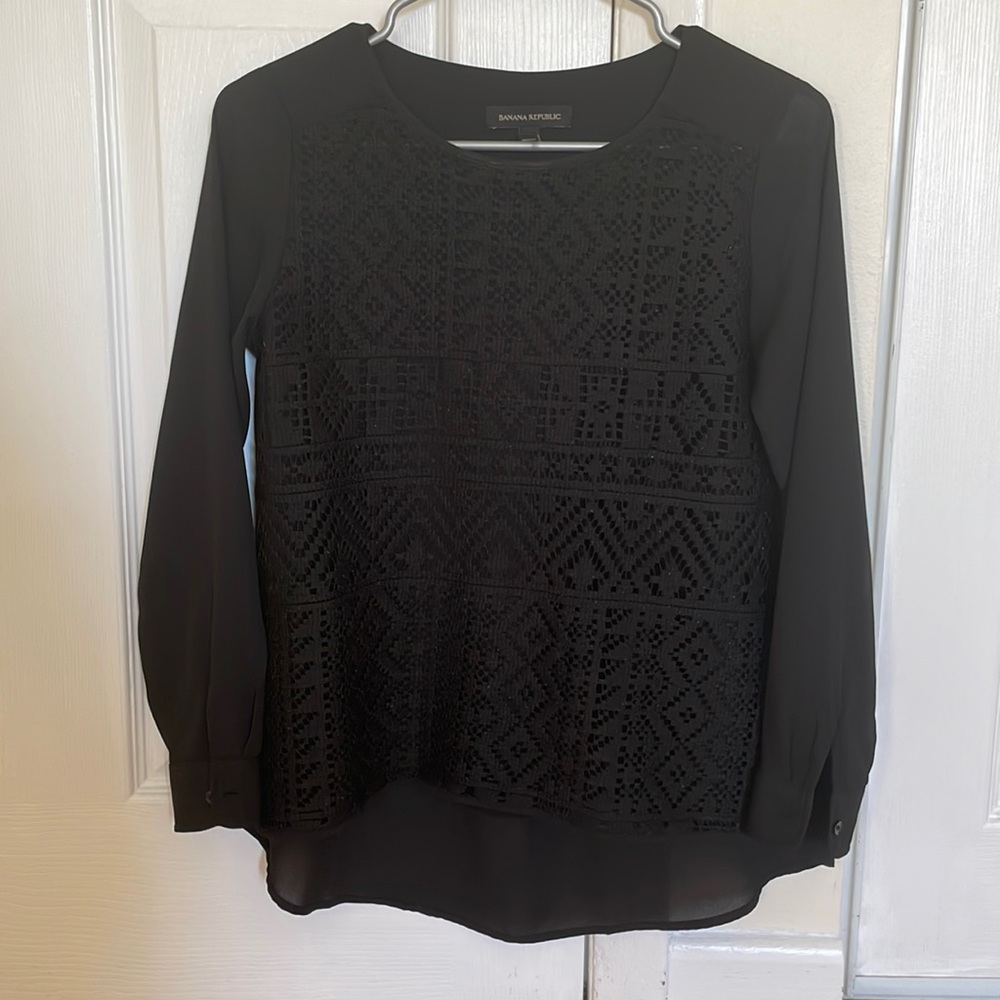Banana Republic Black Shirt